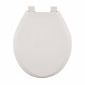 American Imaginations Oval White Toilet Seat Plastic AI-38513